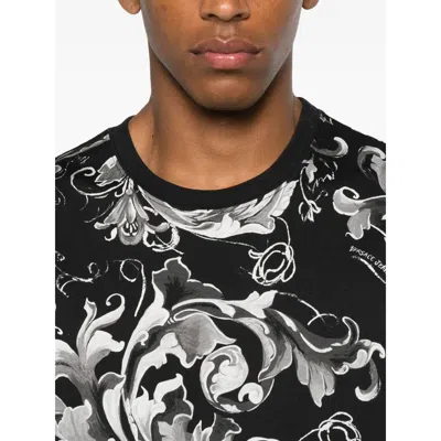 Versace Jeans Couture T-shirt With Baroque Print