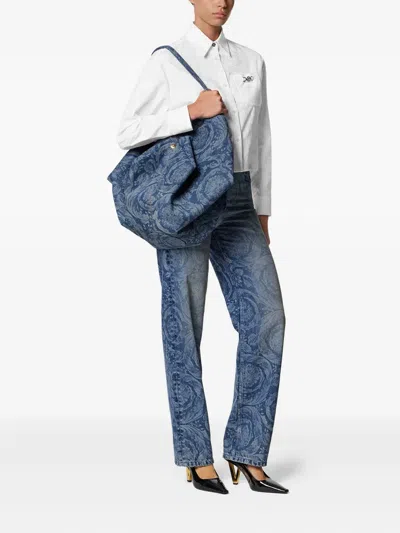 Versace Barocco-print Tote Bag