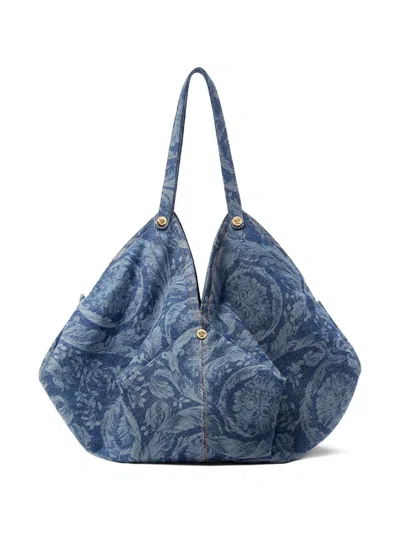 Versace Barocco-print Tote Bag