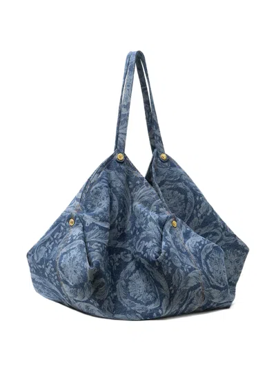 Versace Barocco-print Tote Bag