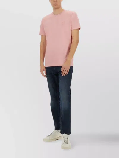 Hugo Boss Boss Boss Men Tales T Shirt In Pink