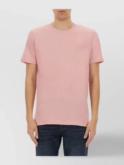 Hugo Boss Boss Boss Men Tales T Shirt In Pink