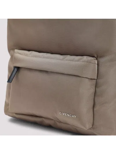 Givenchy Canvas And Leather Backpack With Logo Detail
