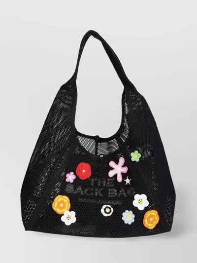 Marc Jacobs Flower Patch Mesh Shoulder Bag