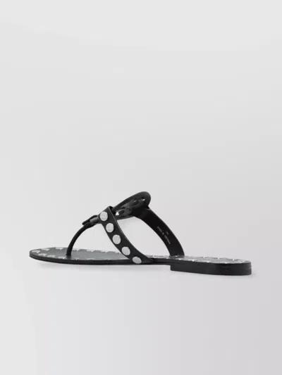 Tory Burch Studded Leather Flat Sandals
