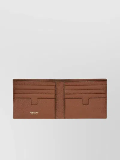 Tom Ford Textured Bi-fold Wallet And Cardholder
