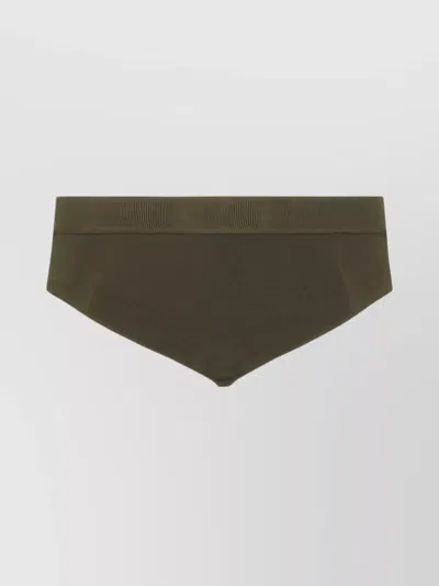 Tom Ford "boy Signature" Culottes In Green