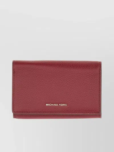 Michael Kors Textured Leather Purse And Cardholder