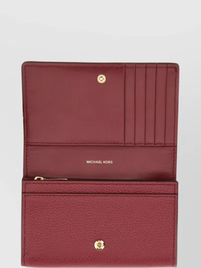 Michael Kors Textured Leather Purse And Cardholder