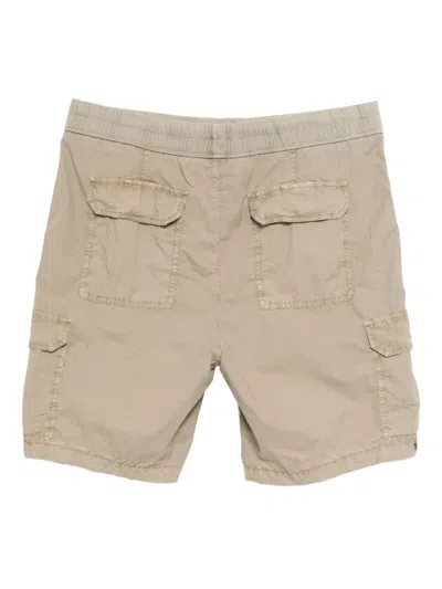 James Perse Poplin Cargo Shorts In Neutral