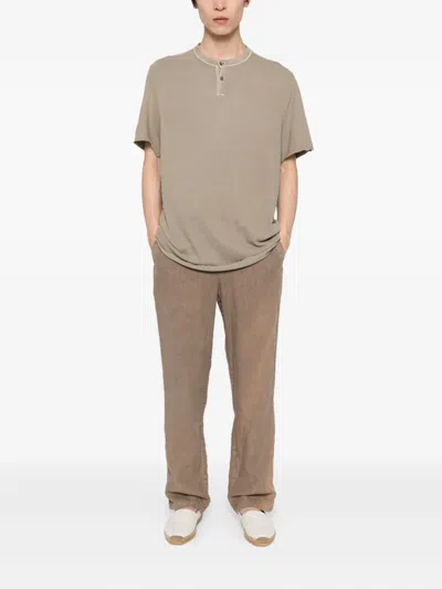 James Perse Short-sleeved T-shirt In Neutral