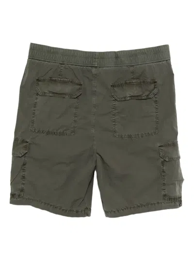 James Perse Poplin Cargo Shorts In Green