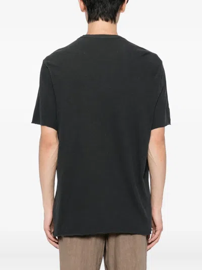 James Perse Short-sleeved T-shirt In Black