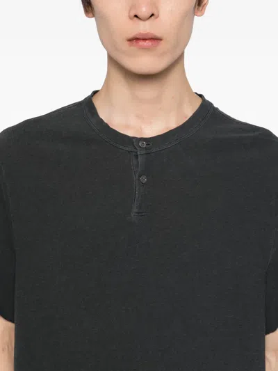 James Perse Short-sleeved T-shirt In Black