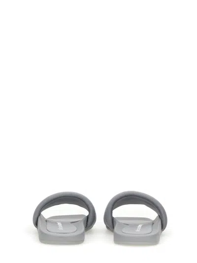 Alexander Wang Gray Aw Pool Slides
