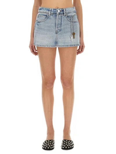 Alexander Wang Women Regenerated Denim Shorts