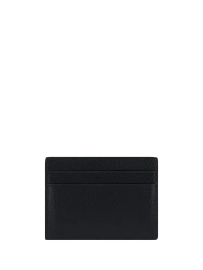 Balenciaga Compact Calfskin Cardholder Leather Imperfections In Black