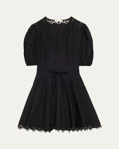 Ulla Johnson Camila Short-sleeve Mini Dress