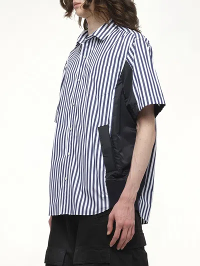 Sacai Cotton Striped Shirt