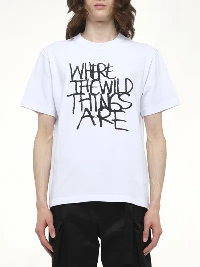 Sacai Crew Neck T-shirt