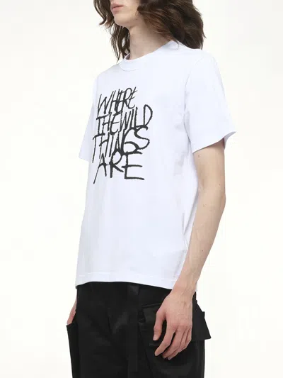 Sacai Crew Neck T-shirt