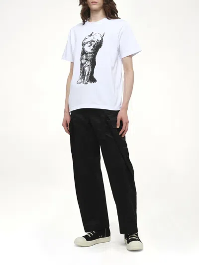 Sacai Where The Wild Things Are T-shirt In White