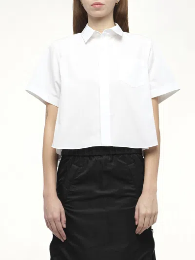 Sacai Thomas Mason Poplin Shirt