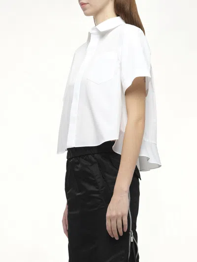 Sacai Thomas Mason Poplin Shirt