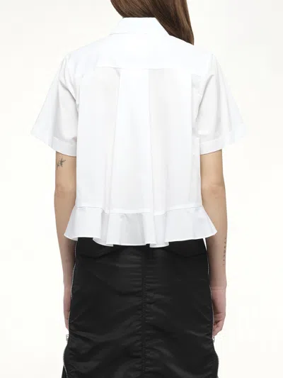 Sacai Thomas Mason Poplin Shirt