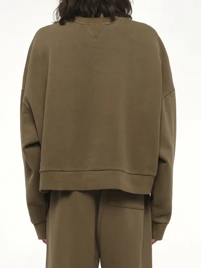 Entire Studios Men's Box Sweatshirt In Green
