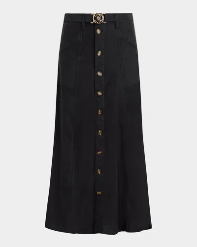 Favorite Daughter The Lila A-line Denim Skirt