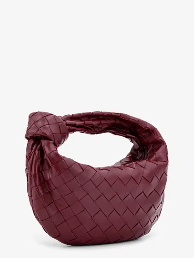 Bottega Veneta Women Mini Jodie Leather Handbag With Intrecciato Motif