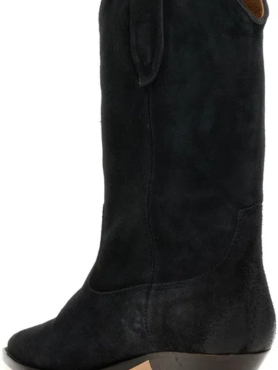 Isabel Marant Duerto Suede Cowboy Boots Shoes