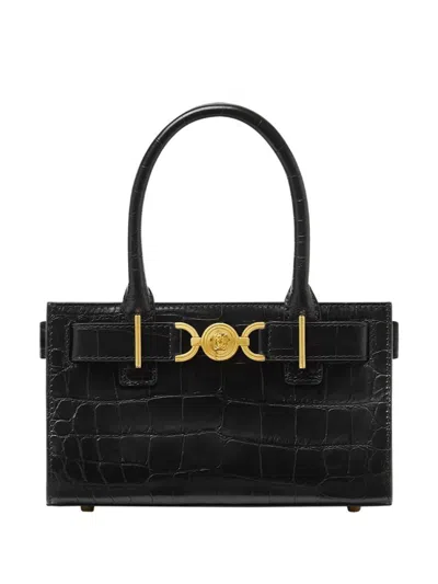 Versace La Medusa '95 Small Leathte Tote
