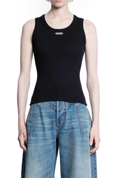 Alexander Mcqueen T-shirts & Tank Tops In Black