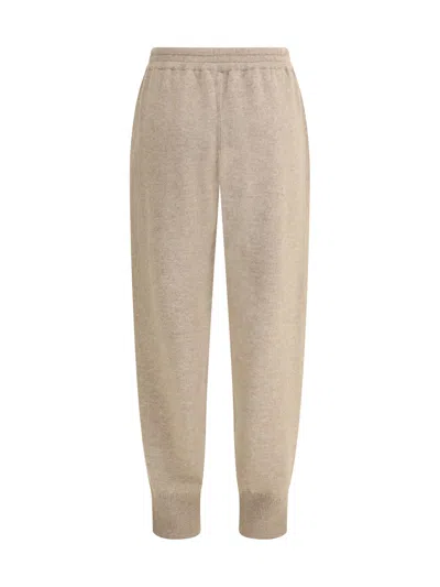 Brunello Cucinelli Ribbed Cuffs Cashmere Pants