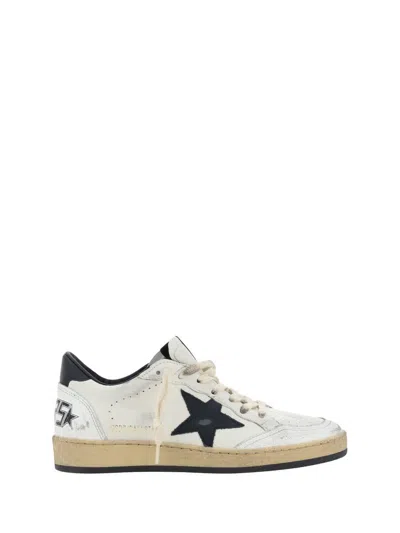 Golden Goose Ballstar Nappa Upper Leather Star And Heel Crack Toe And Spur