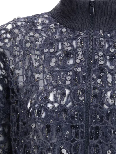Brunello Cucinelli Women Sequined Cardigan