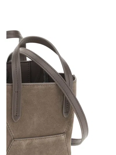 Brunello Cucinelli Women Suede Shoulder Bag