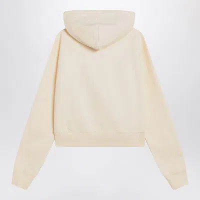 Jacquemus Cotton Hoodie With Drawstring Hood And Ribbed Details