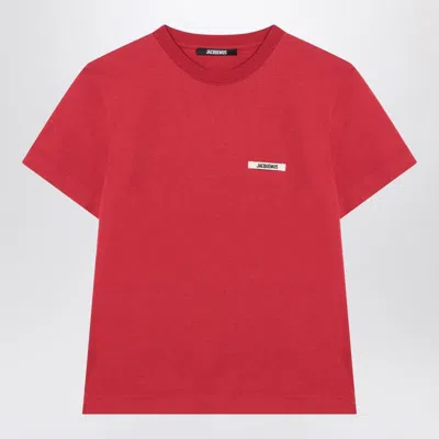 Jacquemus Round Neck Short Sleeve T-shirt