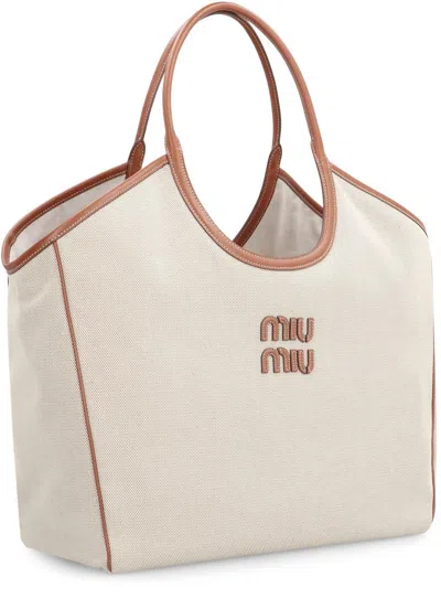 Miu Miu Canvas Tote