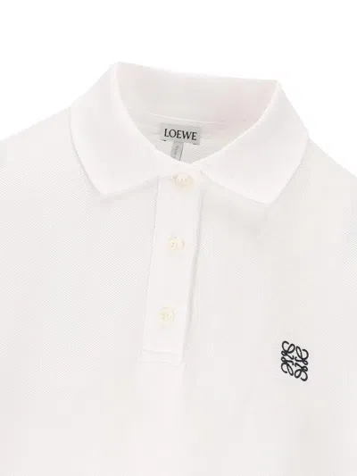 Loewe Women Cotton Trapeze Polo Shirt