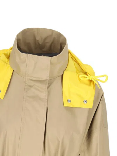 Prada Coats In Brown