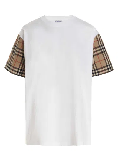 Burberry Regular Logo T-shirt In White