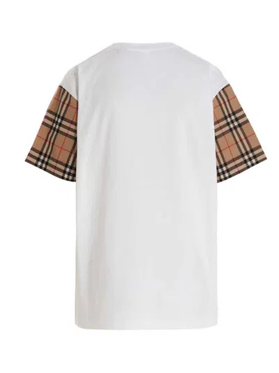 Burberry Regular Logo T-shirt In White