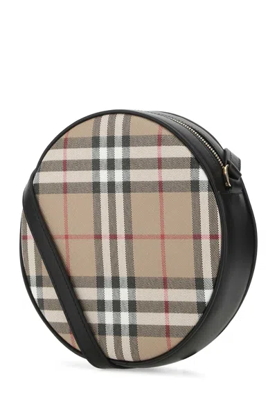 Burberry Women Printed E-canvas Louise Crossbody Bag