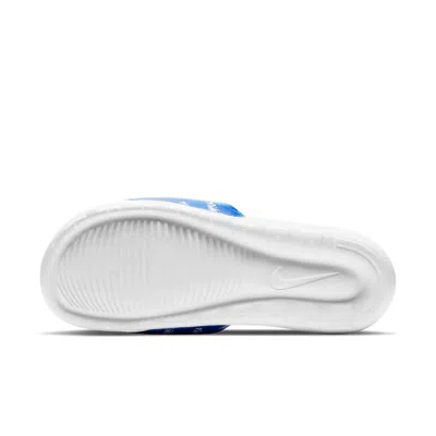 Nike Victori One Printed Slide 'all-over  Print' In Blue