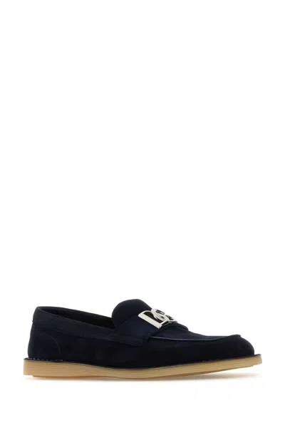 Dolce & Gabbana Suede Moccasin From The New Florio Line