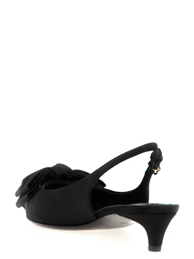 Dolce & Gabbana Satin Slingback Pumps